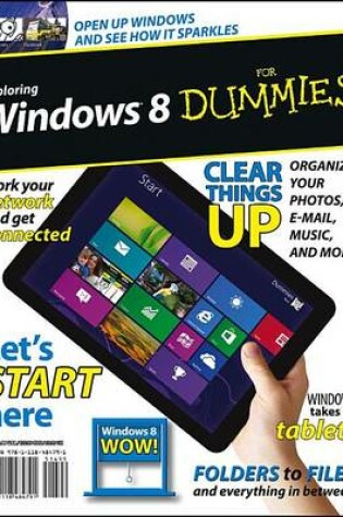 Cover of Exploring Windows 8 for Dummies