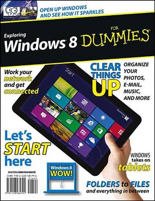 Book cover for Exploring Windows 8 for Dummies