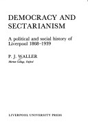 Cover of Democracy and Sectarianism