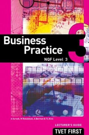 Cover of Business Practice NQF3 Lecturer's Guide
