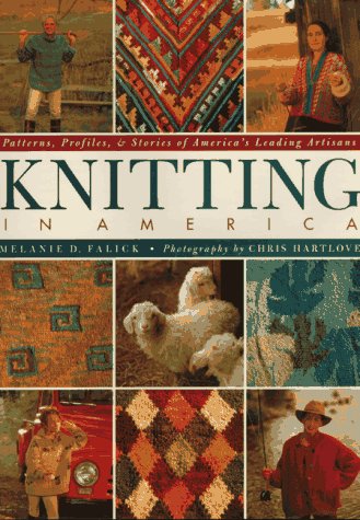 Book cover for Knitting in America