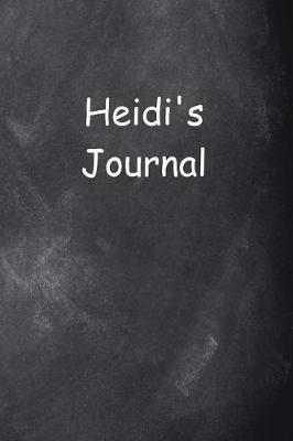 Book cover for Heidi Personalized Name Journal Custom Name Gift Idea Heidi