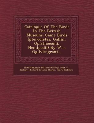 Book cover for Catalogue of the Birds in the British Museum