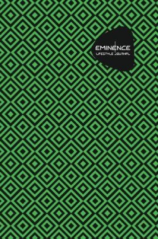 Cover of Eminence Lifestyle Journal, Creative, Write-in Notebook, Dotted Lines, Wide Ruled, Medium Size 6 x 9 Inch (Green)