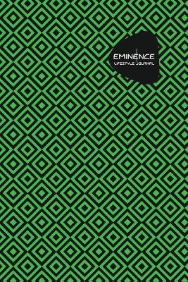 Book cover for Eminence Lifestyle Journal, Creative, Write-in Notebook, Dotted Lines, Wide Ruled, Medium Size 6 x 9 Inch (Green)