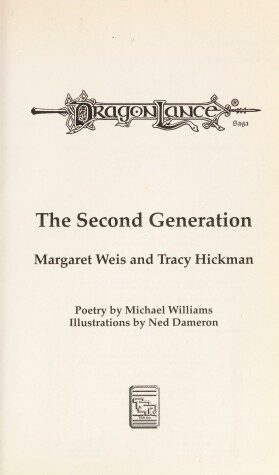 Book cover for Dragonlance Saga: Second Generation