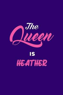Book cover for The Queen is Heather, Little Women