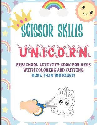 Book cover for Scissor Skills Unicorn