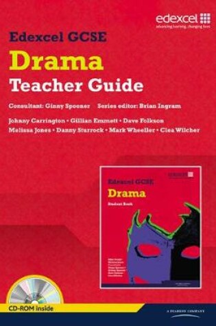 Cover of Edexcel GCSE Drama Teacher guide with CD-ROM