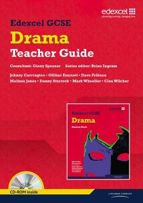 Book cover for Edexcel GCSE Drama Teacher guide with CD-ROM