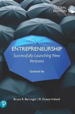 Cover of Pearson eText Access card for Entrepreneurship: Successfully Launching New Ventures [Global Edition]