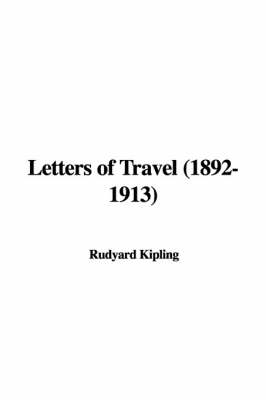 Book cover for Letters of Travel (1892-1913)