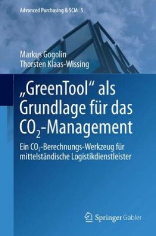 Cover of "Greentool" ALS Grundlage Fur Das Co2-Management