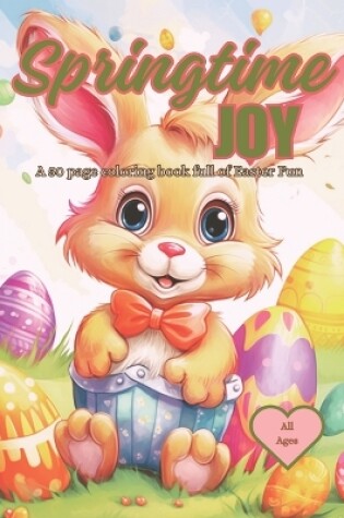 Cover of Springtime Joy Coloring Book