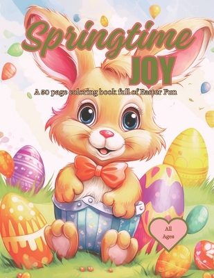 Book cover for Springtime Joy Coloring Book