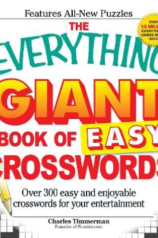 Cover of The Everything Giant Book of Easy Crosswords