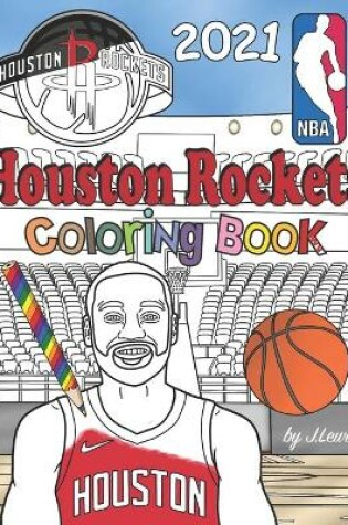Cover of Houston Rockets Coloring Book 2021
