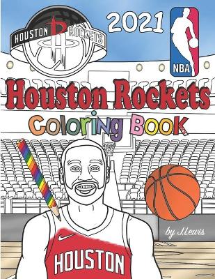 Book cover for Houston Rockets Coloring Book 2021