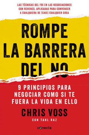 Book cover for Rompe la barrera del NO / Never Split the Difference