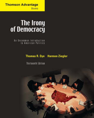 Book cover for The Irony of Democracy