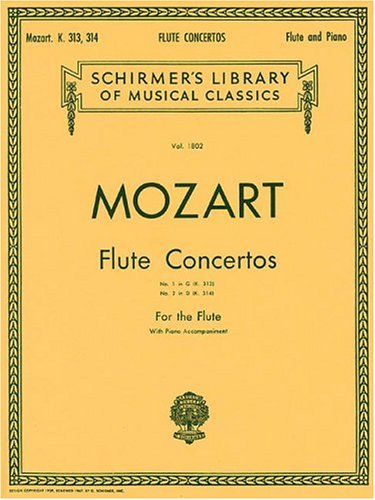 Book cover for Flute Concertos KV 313 and KV 314