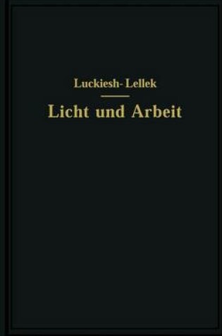 Cover of Licht Und Arbeit