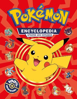 Book cover for Pokémon Encyclopedia Updated and Expanded 2022