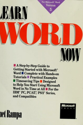 Cover of Learn WORD Now