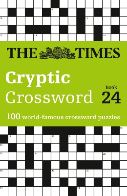 Book cover for The Times Cryptic Crossword Book 24