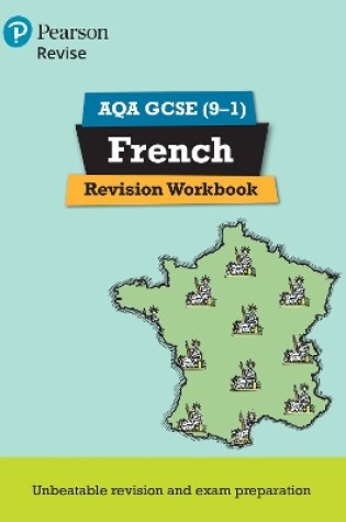 Cover of Pearson REVISE AQA GCSE French Revision Workbook: For 2025 exams