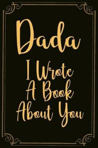 Cover of Dada I Wrote A Book About You