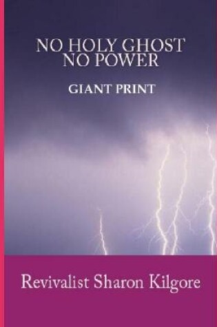 Cover of No Holy Ghost, No Power In Giant Print
