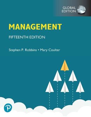 Book cover for Management plus Pearson MyLab Management, with Pearson eText, Global Edition