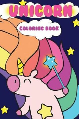 Cover of Unicorn Coloring Book