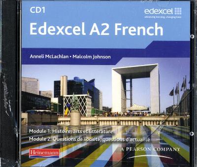 Book cover for Edexcel A2 Level French Audio CD Pack of 2