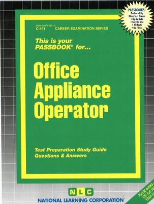 Book cover for Office Appliance Operator