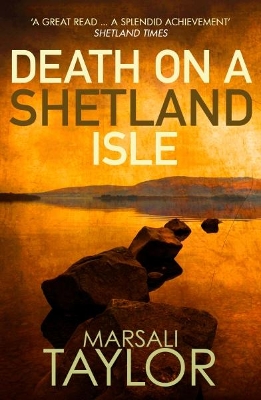 Book cover for Death on a Shetland Isle