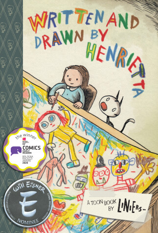 Book cover for Written and Drawn by Henrietta