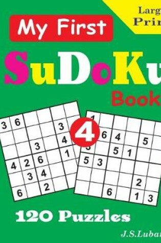 Cover of My First SuDoKu Book, 4