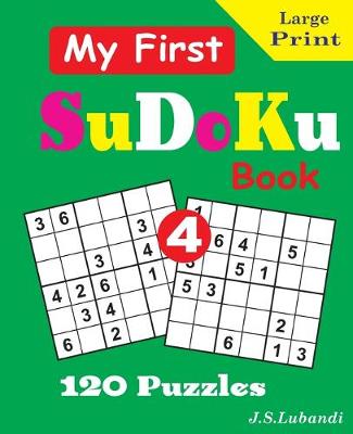 Cover of My First SuDoKu Book, 4