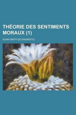 Cover of Theorie Des Sentiments Moraux (1)