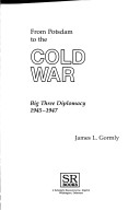 Cover of From Potsdam to the Cold War