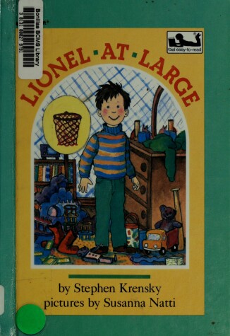 Book cover for Krensky & Natti : Lionel at Large (Hbk)