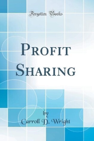 Cover of Profit Sharing (Classic Reprint)
