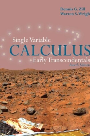 Cover of Single Variable Calculus:  Early Transcendentals