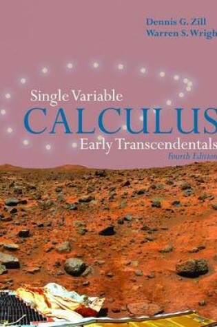 Cover of Single Variable Calculus:  Early Transcendentals