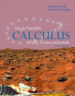 Book cover for Single Variable Calculus:  Early Transcendentals