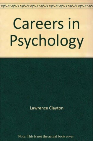 Cover of Careers in Psychology