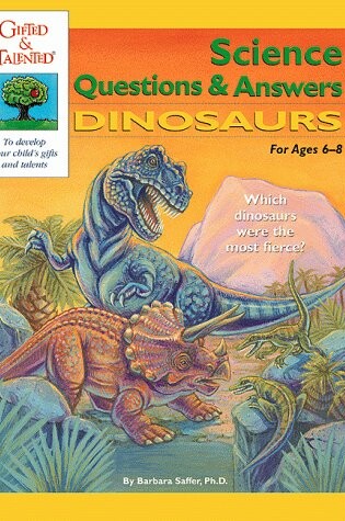 Cover of Gifted/Tal Sci Q&a Dinosaurs