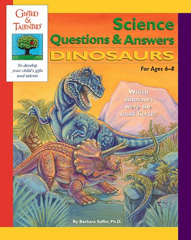 Book cover for Gifted/Tal Sci Q&a Dinosaurs